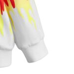 Sudadera infantil llamas en degradé, cuello redondo - Imagen 5