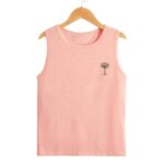 Polera Niña S/M Rosa "SUMMER" Palmera - Imagen 3