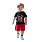 Set de 2 piezas para niño, camiseta y un short deportivo 12 a 14 Años