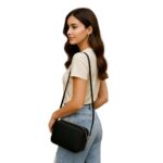 Jeans Mom Celeste Niña/Adolescente con Roturas Delanteras - Imagen 3