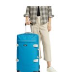 Maleta de Cabina Eastpak Tranverz S 42L Side Blue con Ruedas - Imagen 3