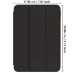 Funda iPad 10.2 azul con tapa inteligente magnética - Imagen 3