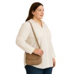 Blusa blanca larga con bolsillos talla 3XL - Imagen 4