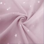 Cortina Infantil con Estrellas Rosada 250x100 cm - Imagen 2