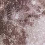 Pad mouse redondo Luna superficie realista gris - Imagen 3