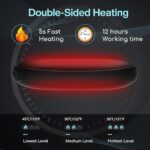 Calentador manos doble cara 8000mAh negro CooCoCo - Imagen 2