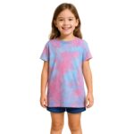 Vestido Camiseta Poleron Oversize Tie-Dye Casual - Imagen 2